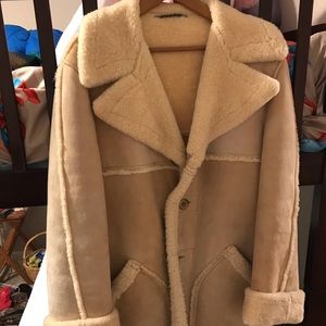 Shearling coat
